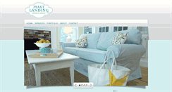 Desktop Screenshot of mastlandinginteriordesign.com